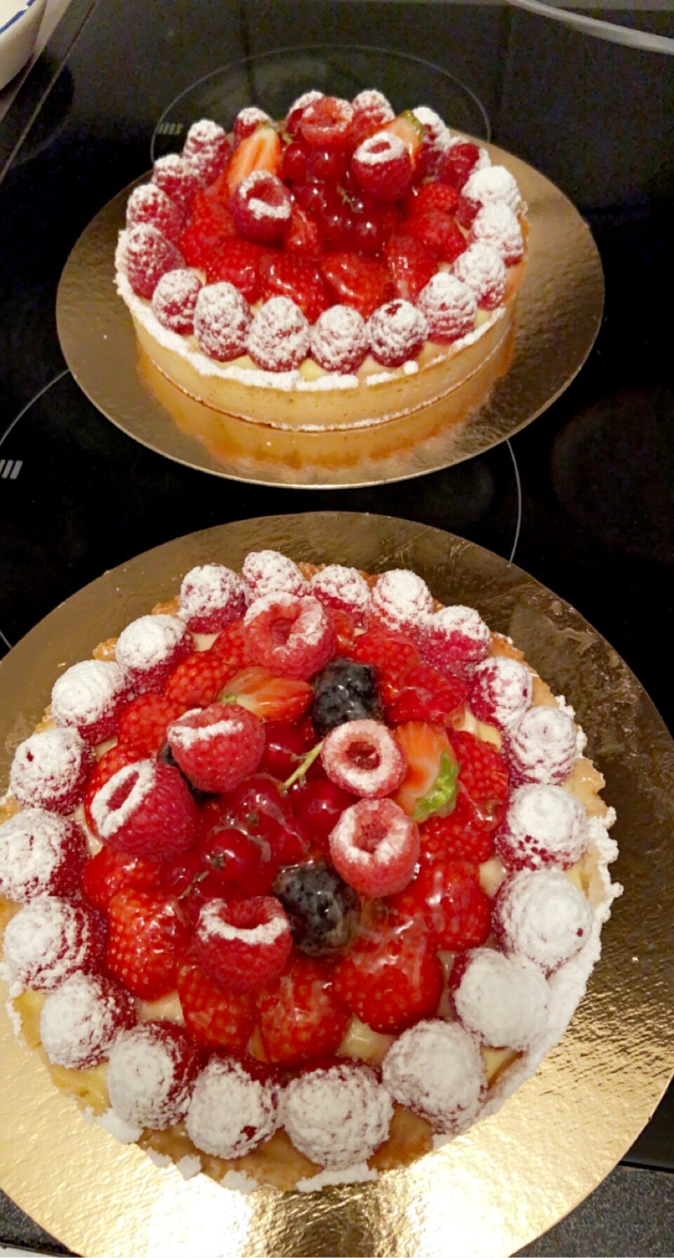 Tartes fraises 🍓 framboises 
