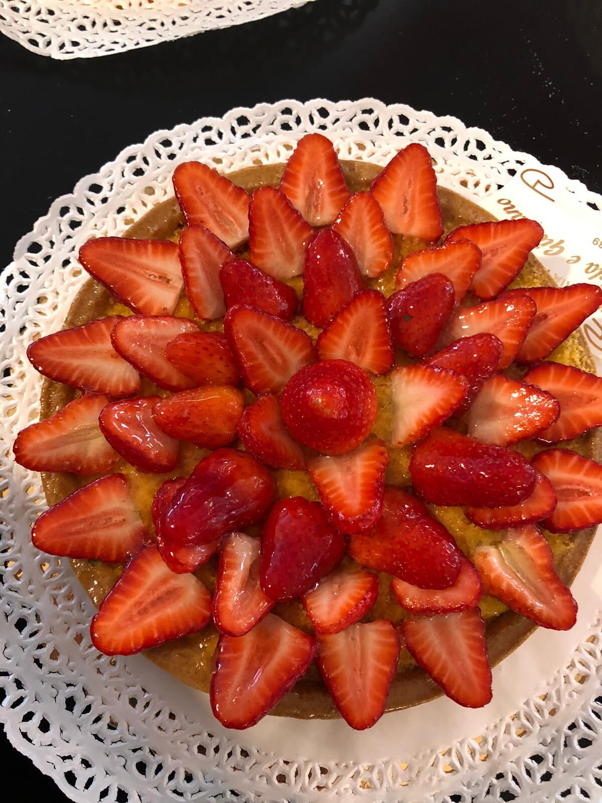 Crostata di fragole