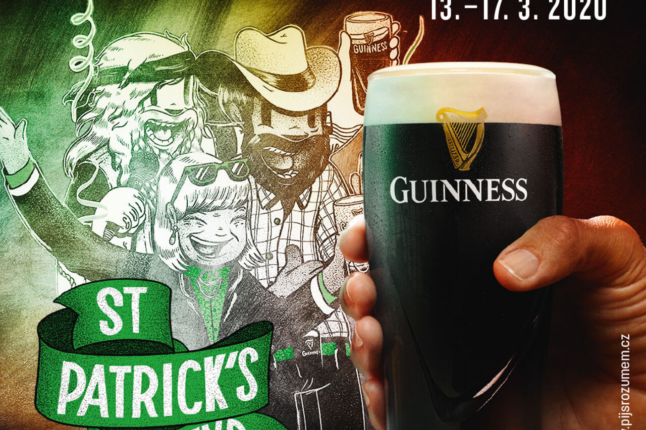 Točený Guinness u nás v Pubu :-)