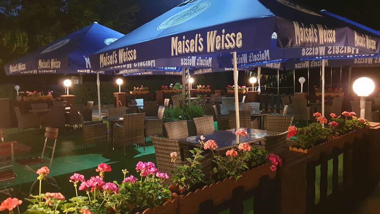 Gemütlich draußen den Tag ausklingen lassen!