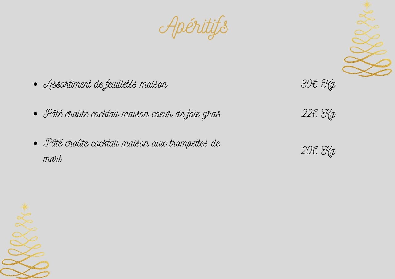 APERITIFS NOEL 2023
