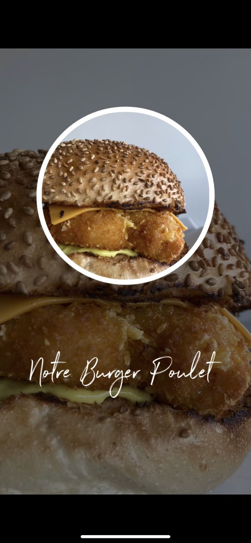 Burger Poulet