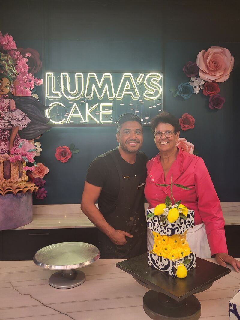 atelier cake design buttercream avec chef Aletoso chez Lumas Cake paris