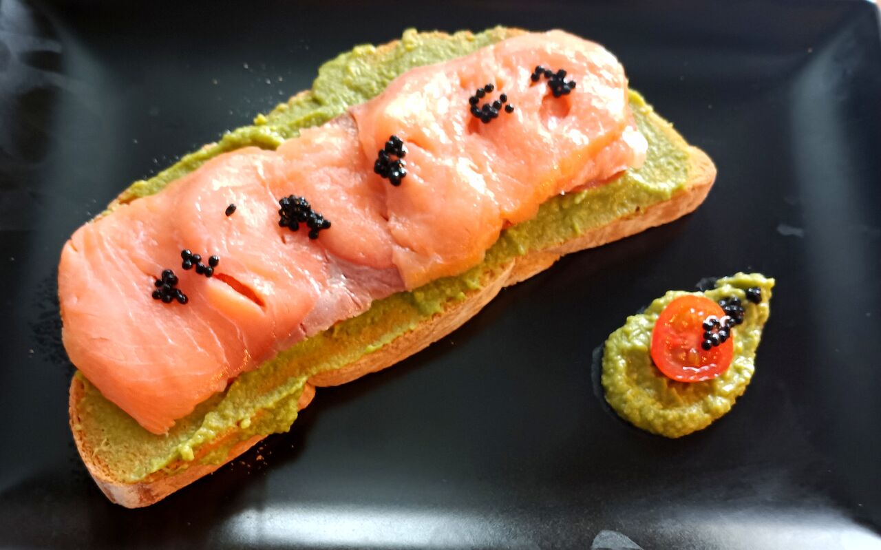 Alvocat amb Salmó