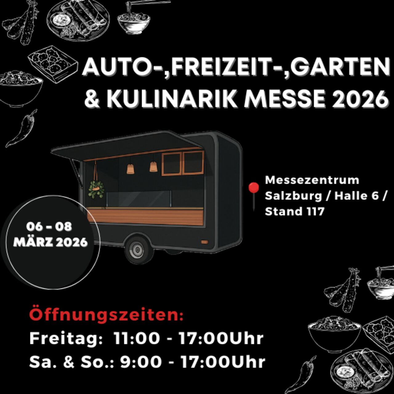 Auto-, Freizeit-, Garten- & Kulinarik Messe 2026