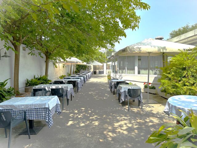 Terraza Exterior, Aforo 250 personas.