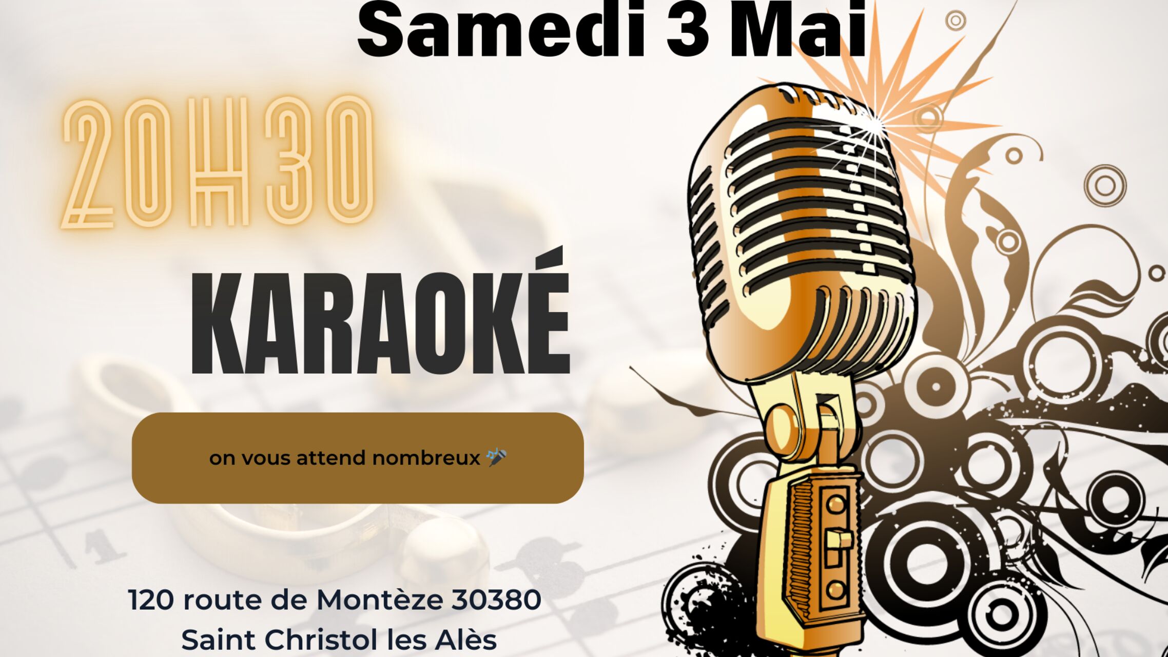 Karaoké !! Le rendez-vous des copains