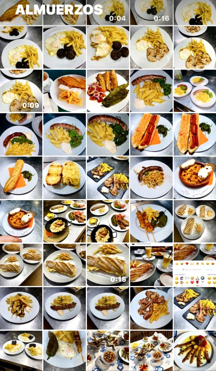 ALMUERZOS Y DESAYUNOS