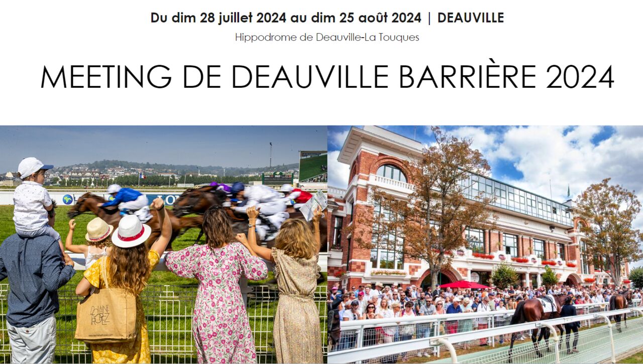 Meeting de Deauville 2024, Hippodrome de Deauville-la-Touques