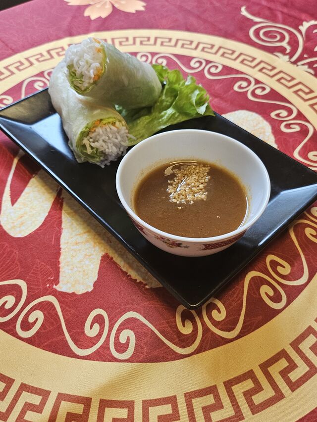 Rouleau d'été à la crevette