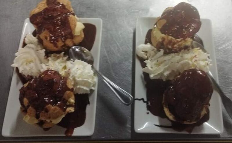 Profiteroles chocolat