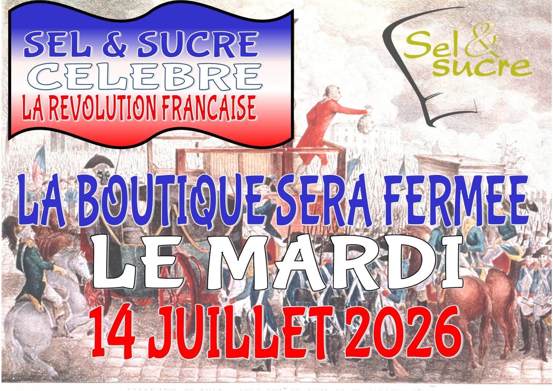 FETE NATIONALE MARDI 14 JUILLET