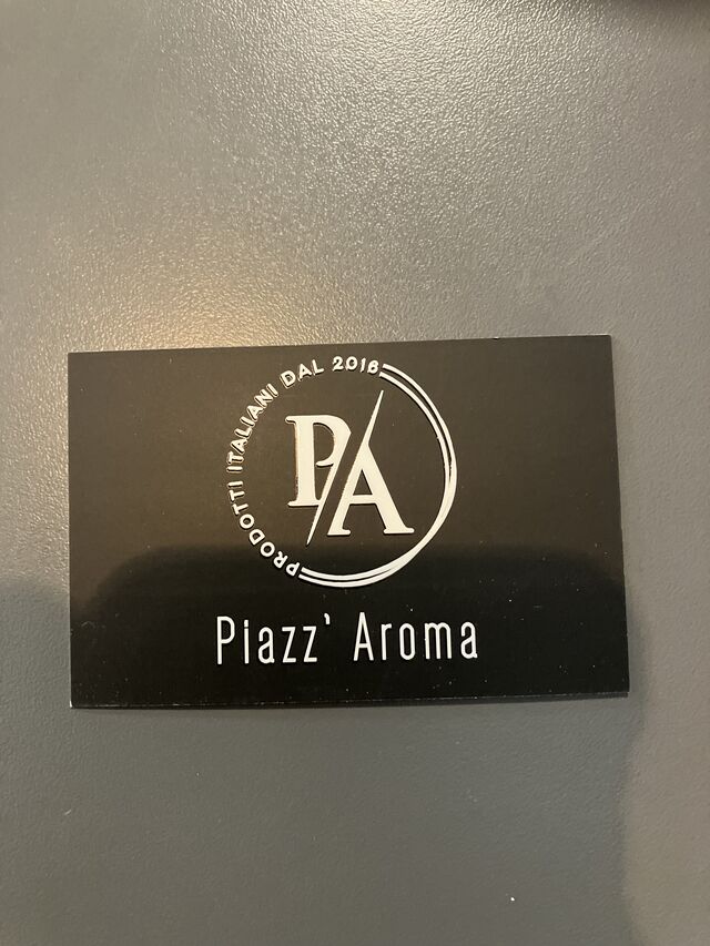 PIAZZ’ AROMA Recto