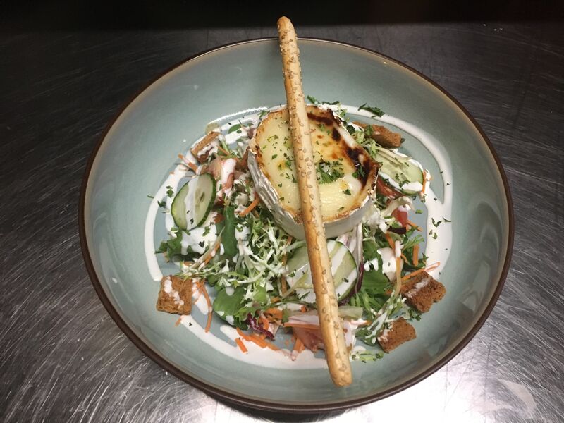 Chèvre chaud
Warme geitekaas 