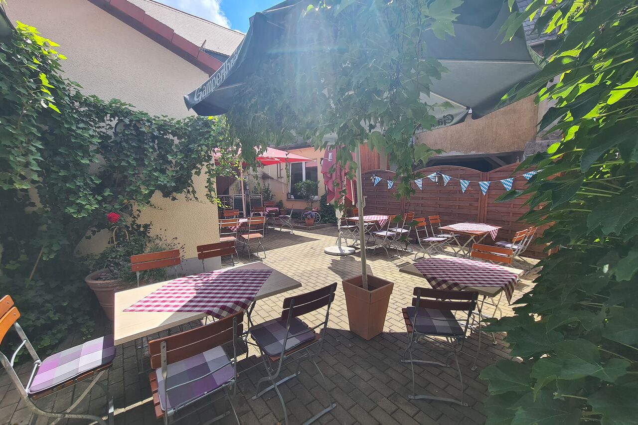 Unser Biergarten
