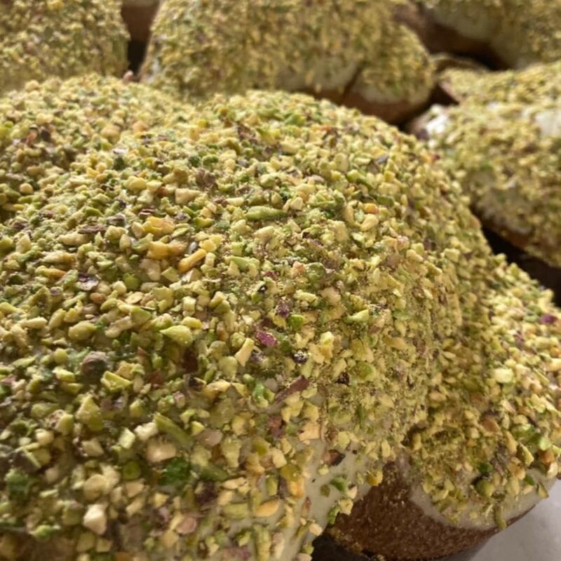 Colomba tradizionale al pistacchio di Bronte