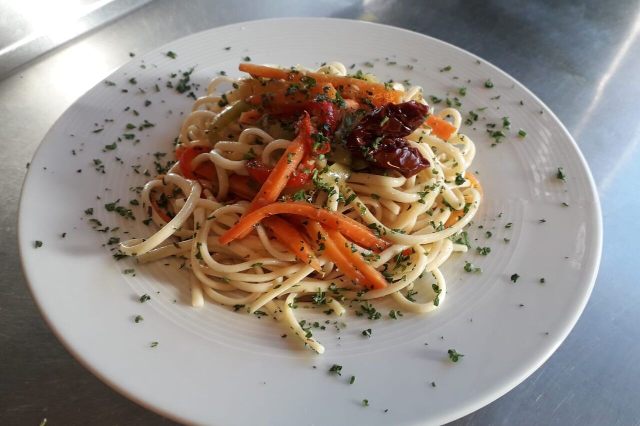 Linguine aux légumes