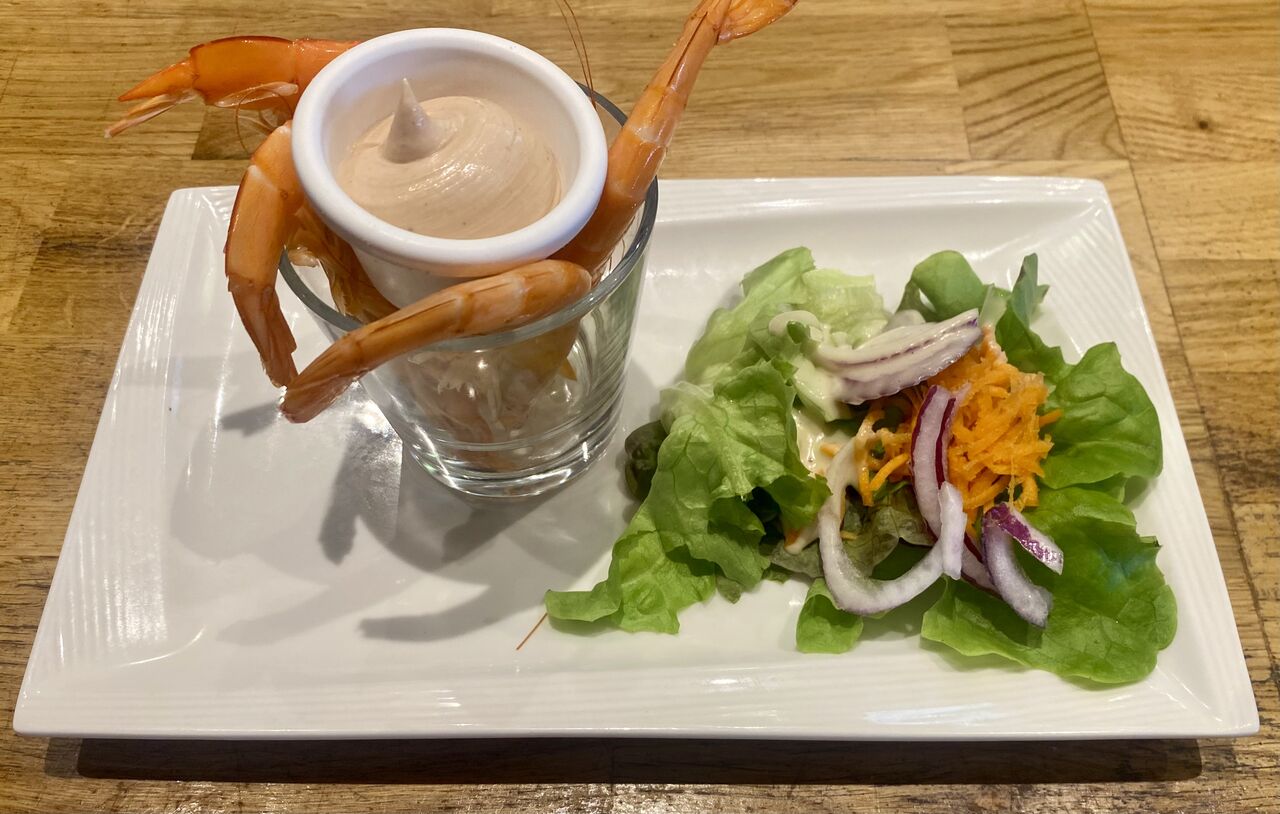 Bouquet de crevettes 