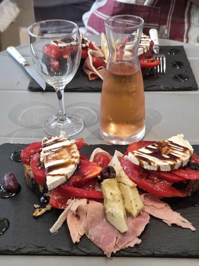 Apéro sur notre terrasse