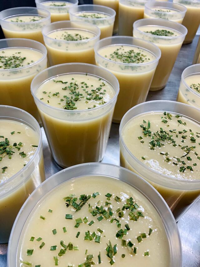 Bloemkoolsoep met bieslook