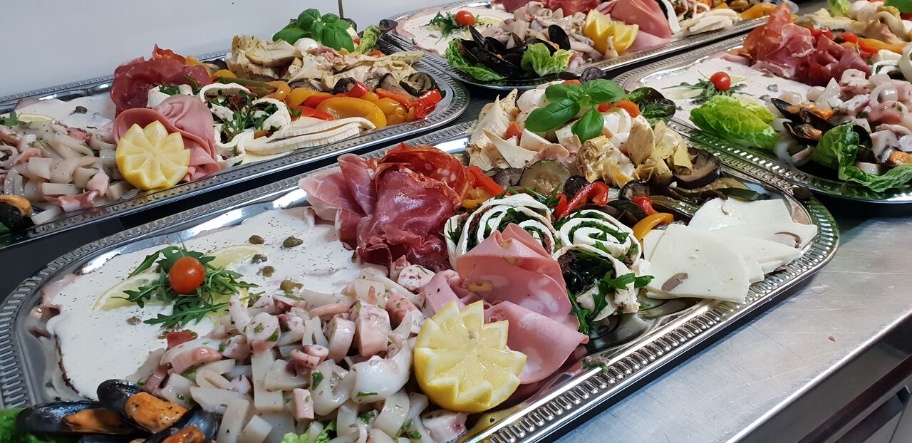 antipasto misto für Feierlichkeiten 