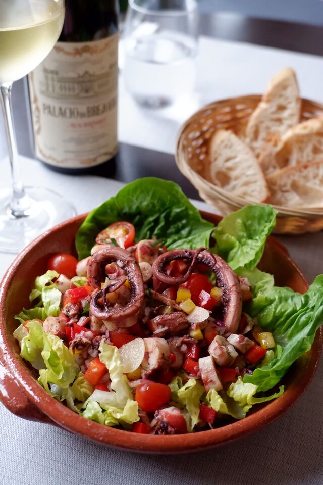 Menu Tapas: Salade de Poulpe 
