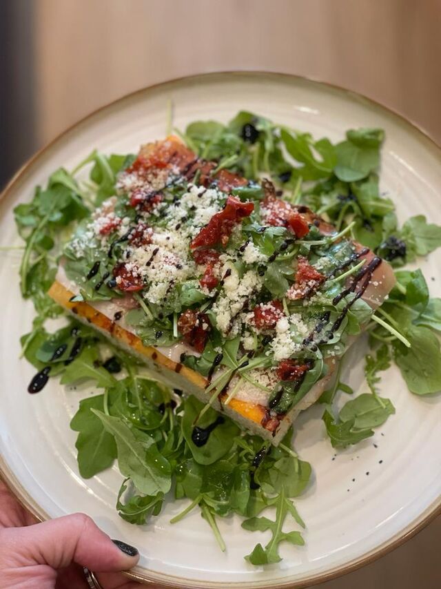 Focaccia tomates confites