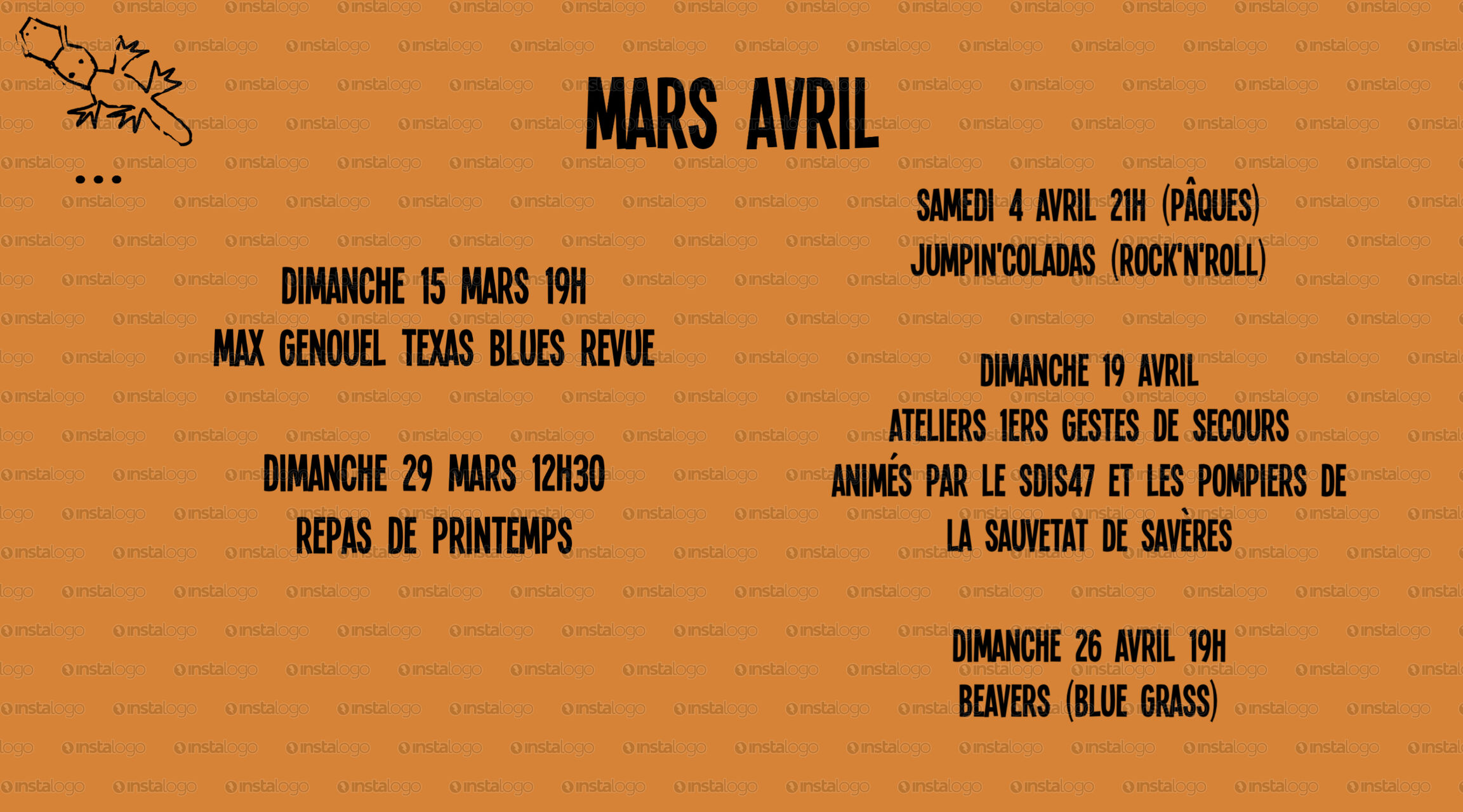 Prog Mars Avril