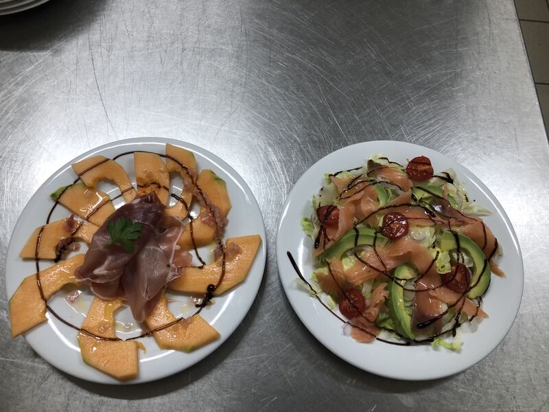 Carpaccio de Melon et Jambon Serrano
Salade Norvégienne