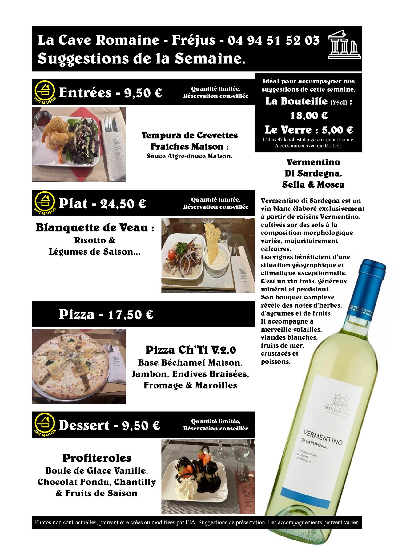 Semaine Du 14 au 18 Janvier