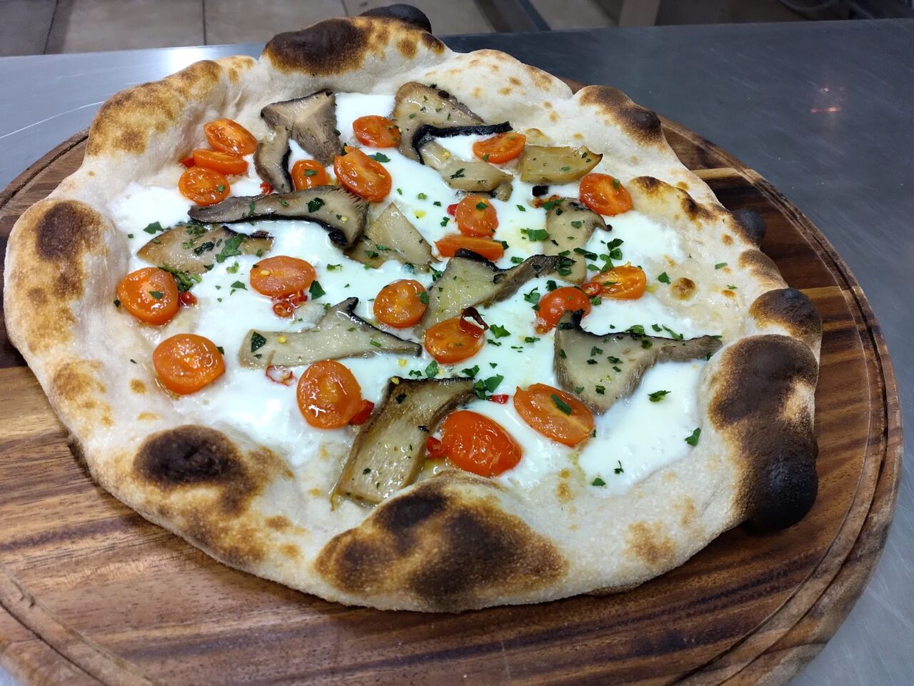 Pizza del giorno (in base alla stagionalità e disponibilità dei prodotti)