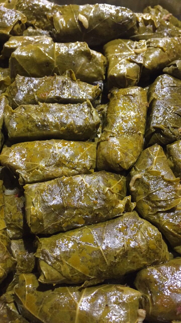 Dolma, feuilles de vignes maison ?