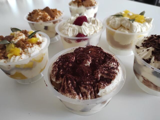 Vue d'ensemble tiramisus
