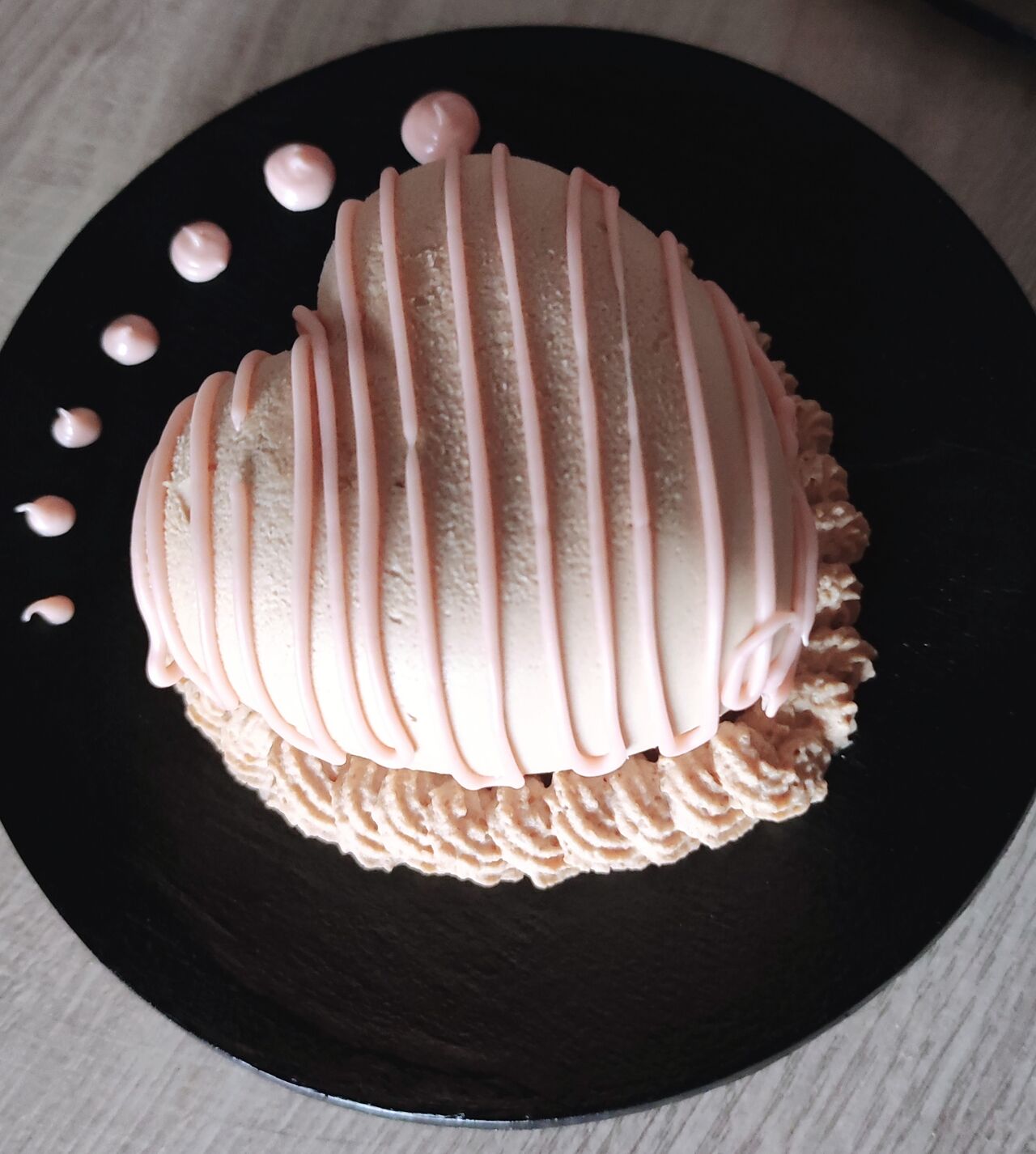 Coeur chocolat croustillant, façon mon chéri