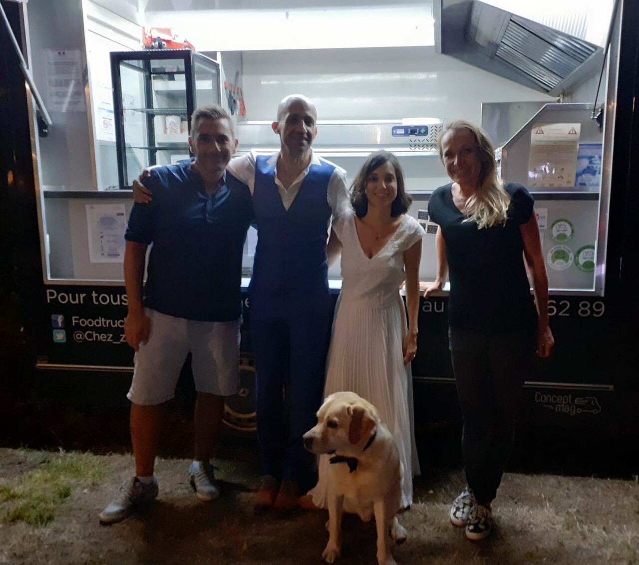 Prestation Chez Zaz pour un mariage au top! Des clients conquis...