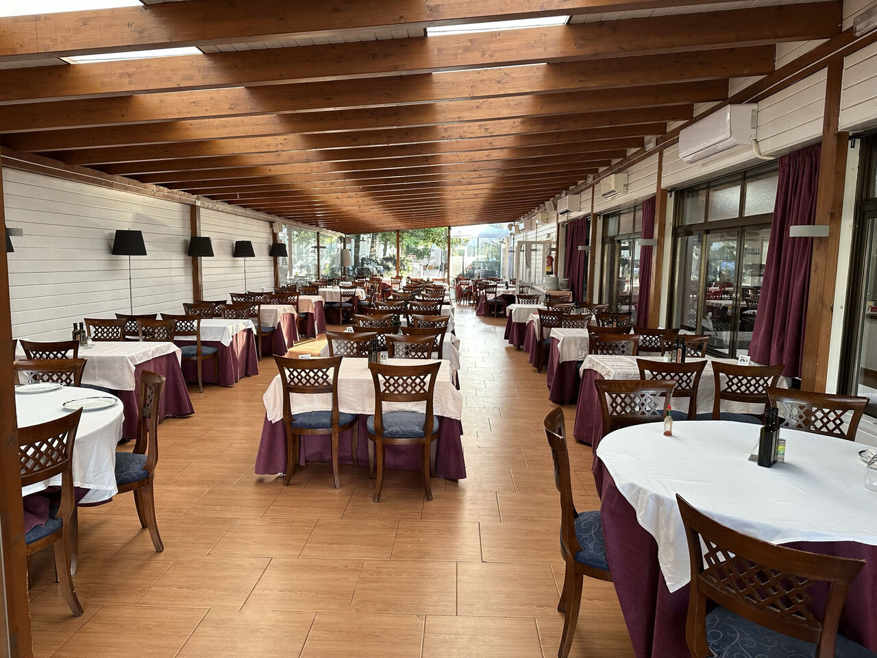 Terraza Cubierta Climatizada Aforo 150 personas