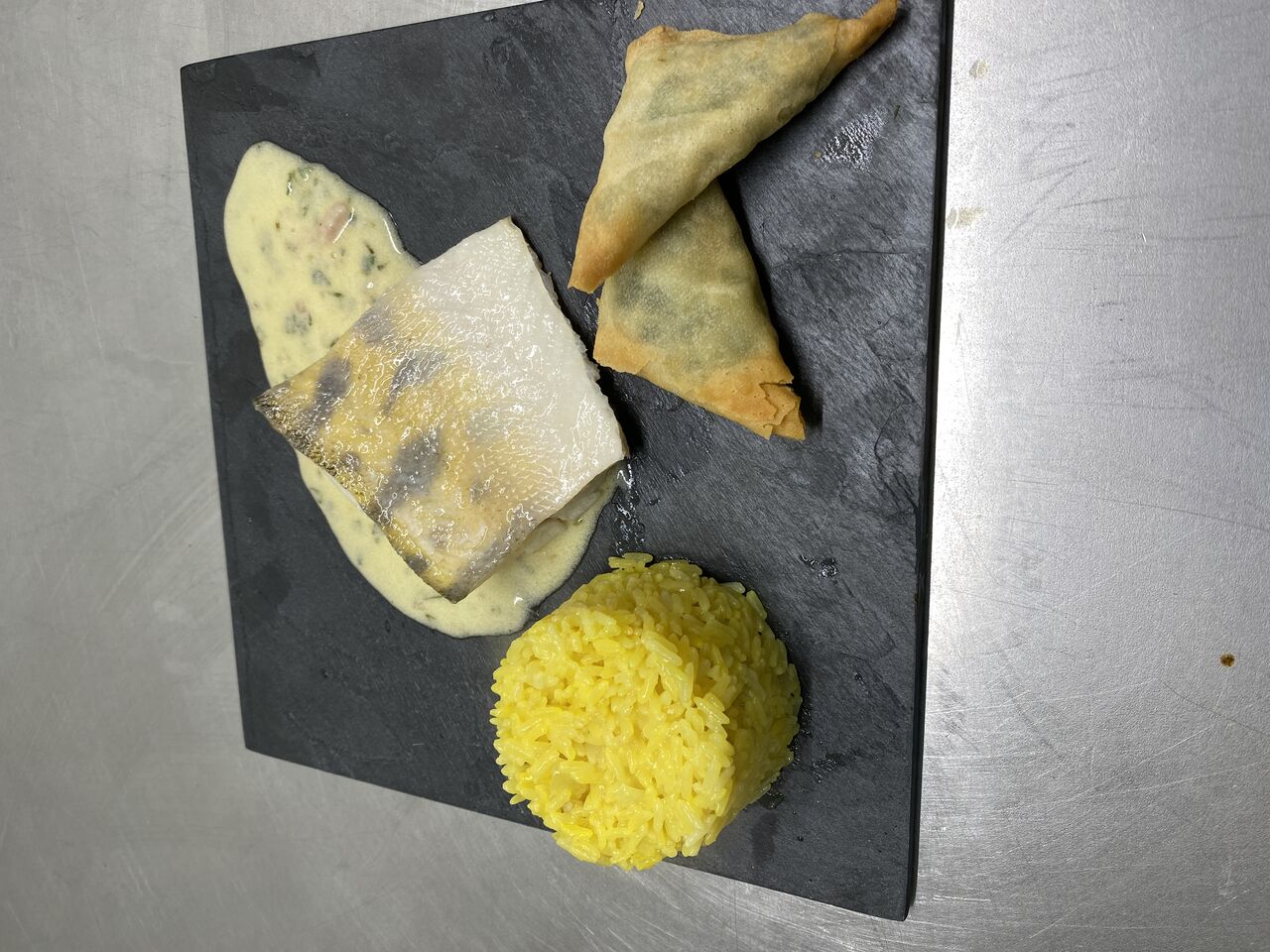 Filet de Sandre Sauce estragon