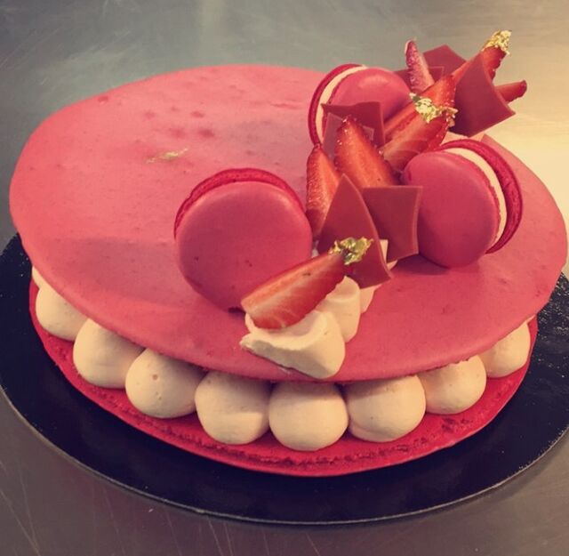 macaronade framboise