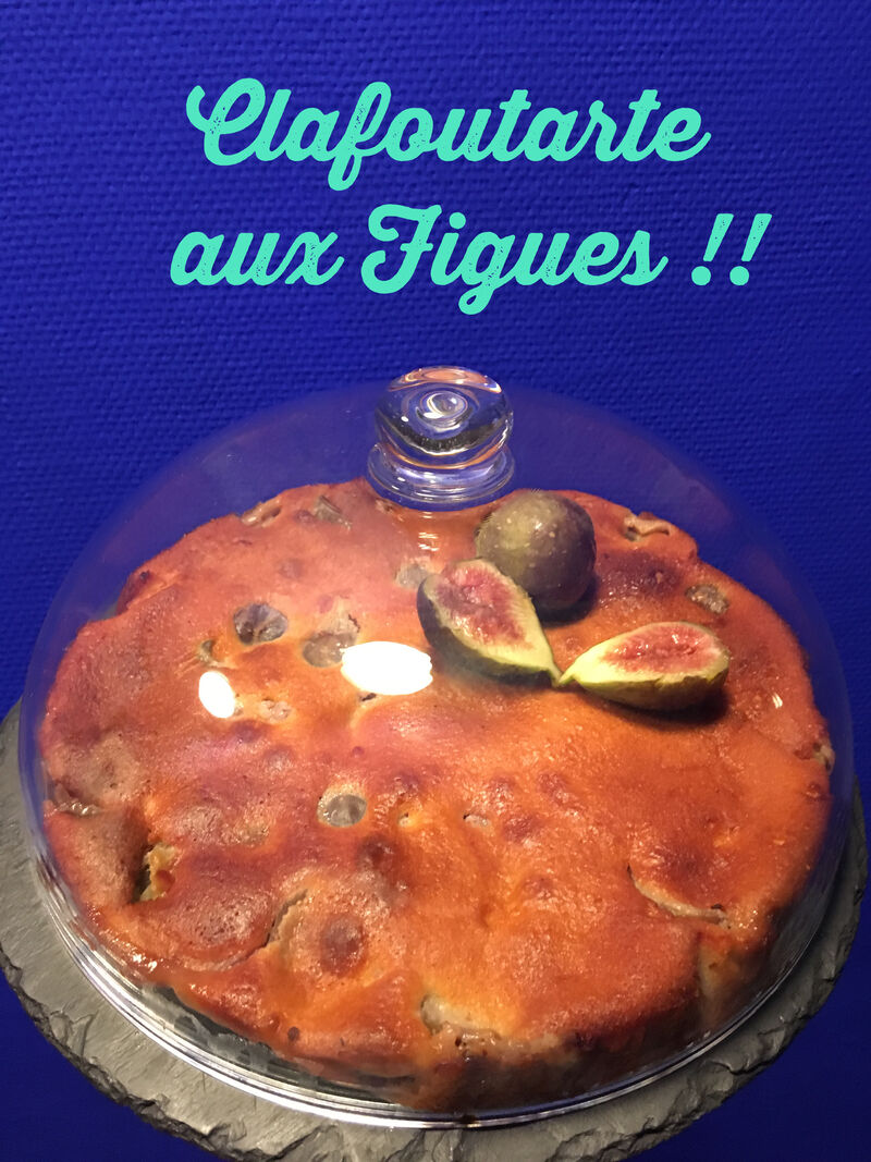 Clafoutarte aux figues