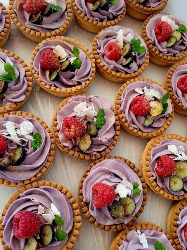 Malinové tartaletky