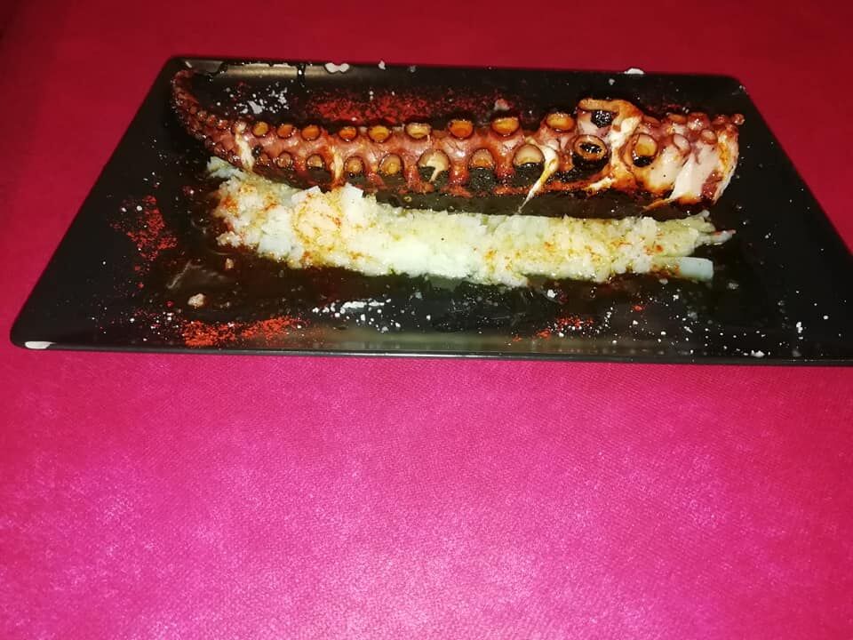pulpo a la parrilla