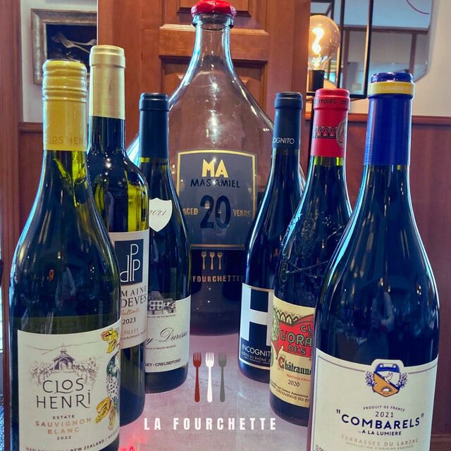 Notre carte des vins