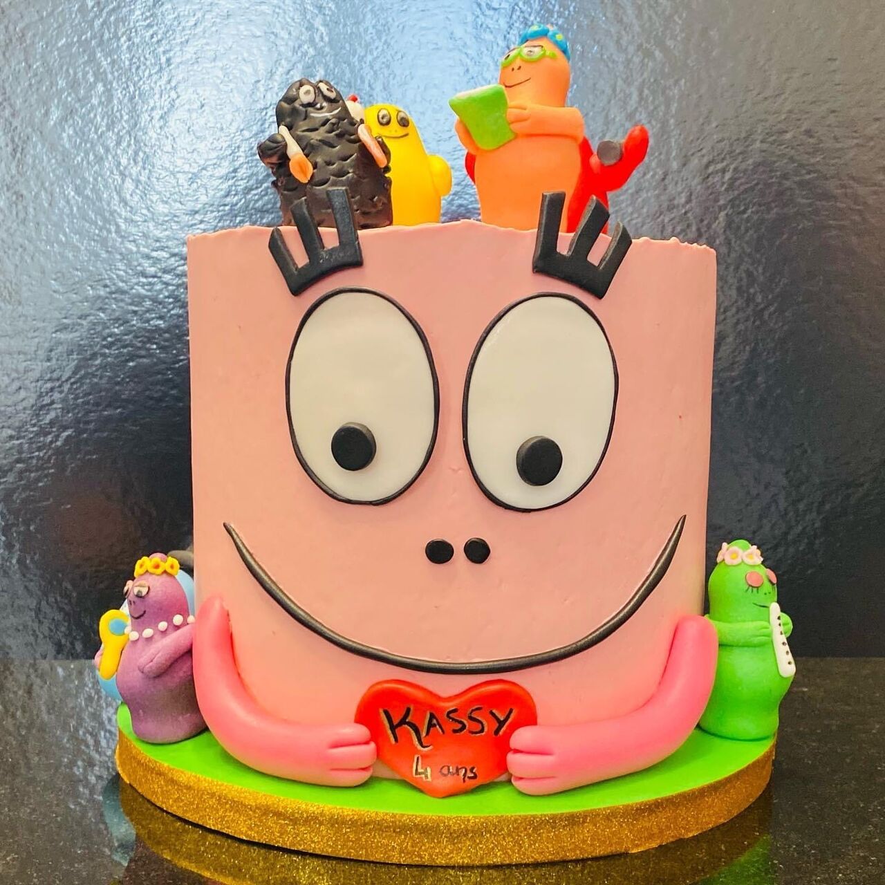 Gâteau Barbapapa