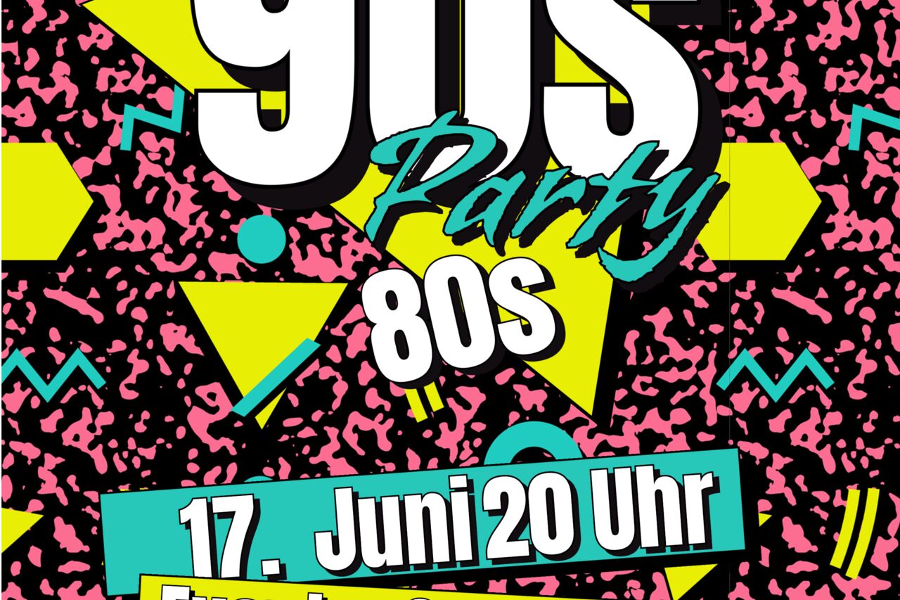 90s, 80s Party im Bistro