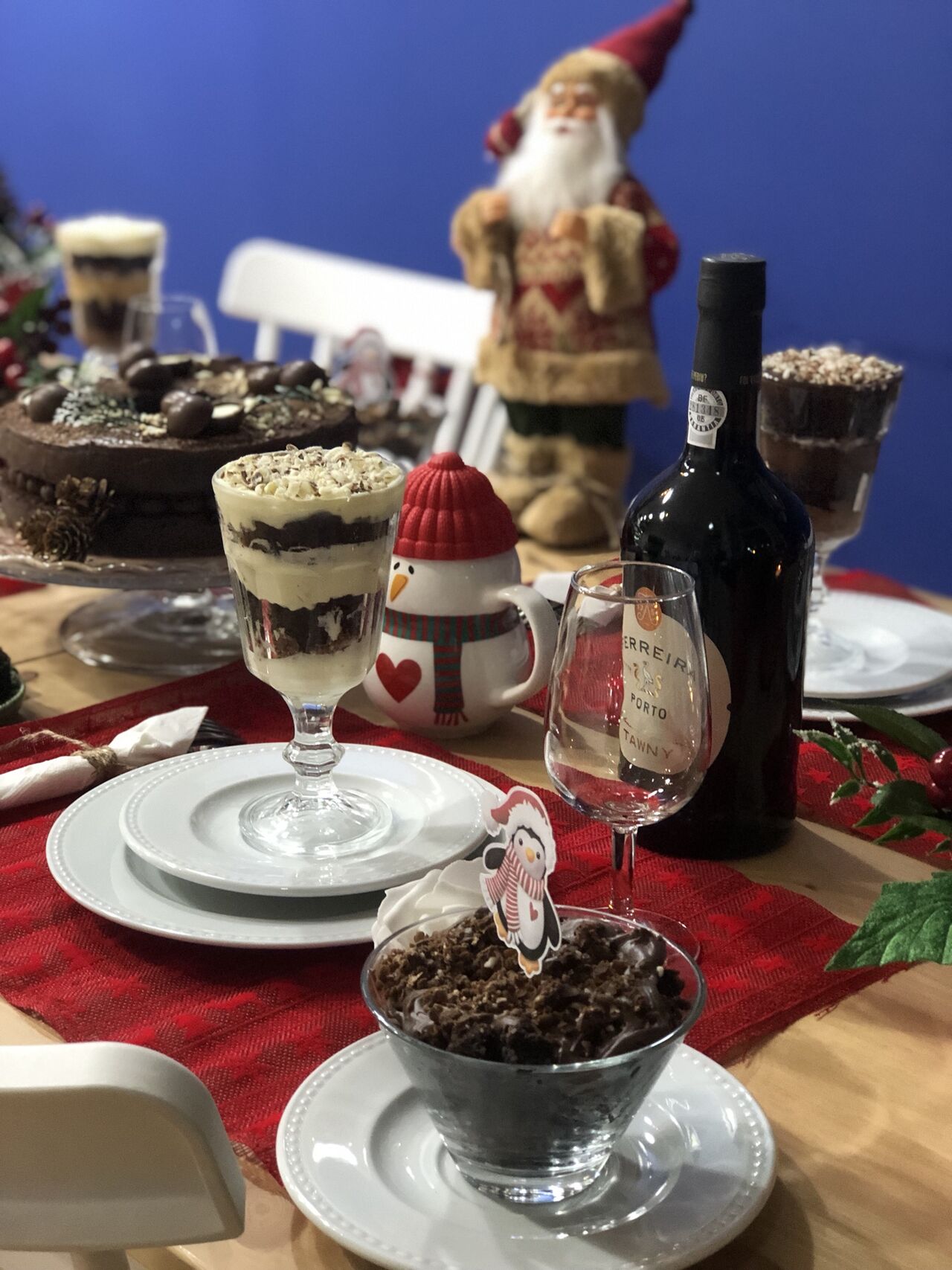 Chocolate e muito vinho 