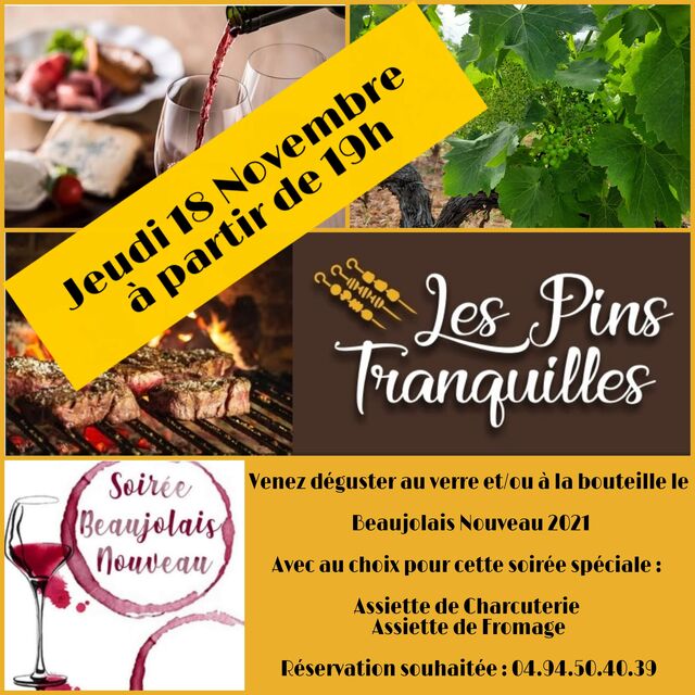 Soirée Beaujolais Nouveau