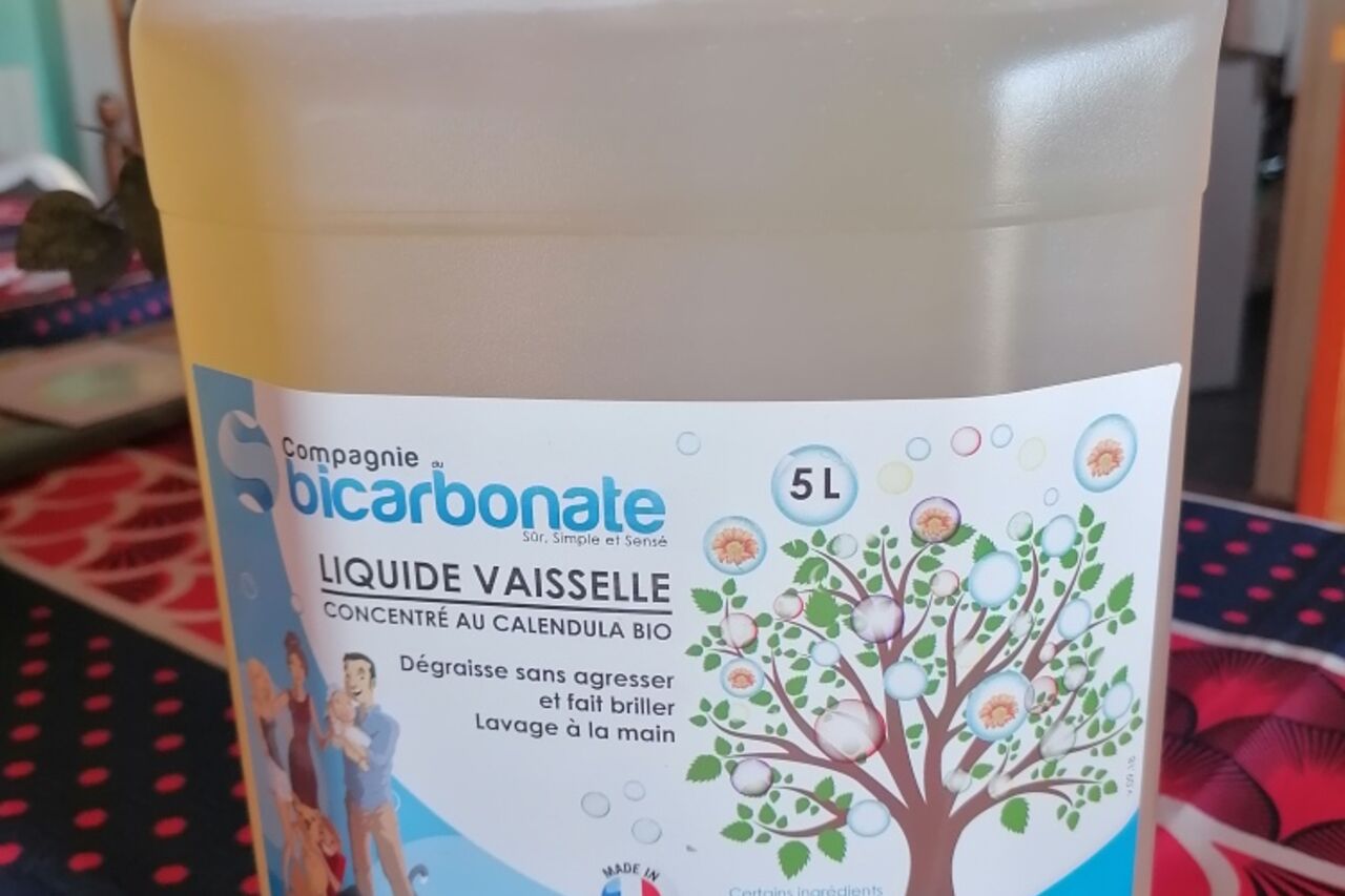 Liquide vaisselle concentré au calendula Bio