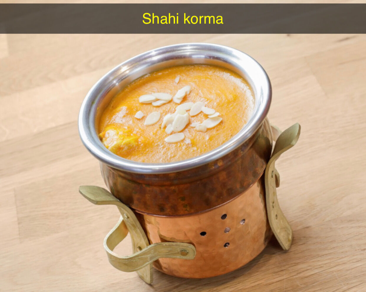 Shahi korma