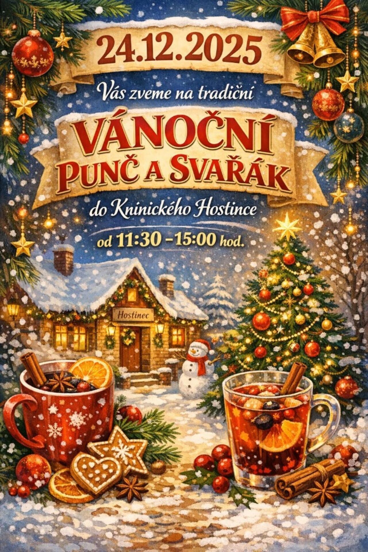 24.12.2025 Vánoční punč a svařák