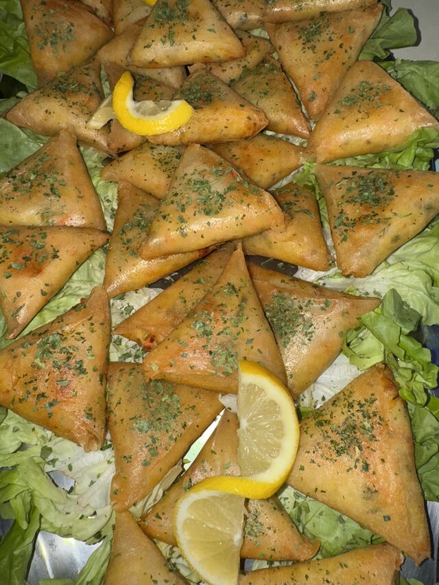 Bricks samosa au saumon pommes de terre et fromage 